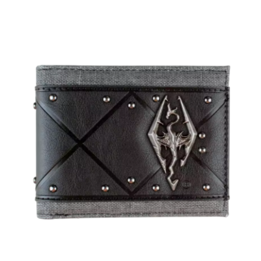 Dragon Emblem Bifold Wallet