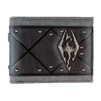 Dragon Emblem Leather Wallet