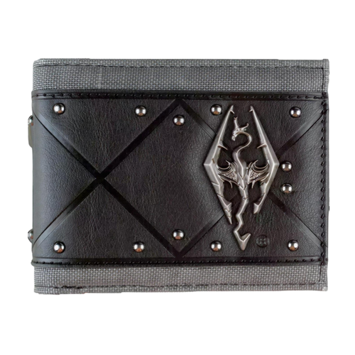 Dragon Emblem Leather Wallet